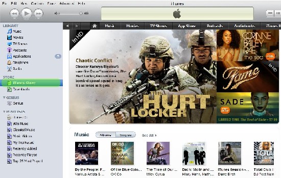 iTunes Store link illustration